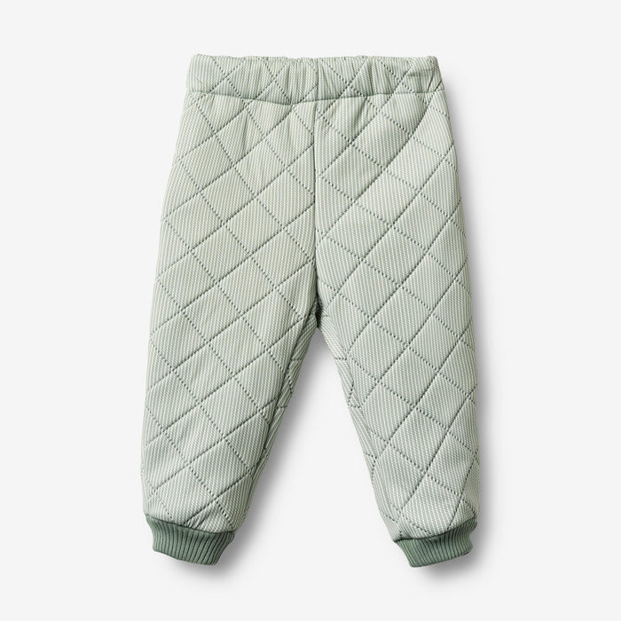 Wheat Outerwear Thermo Pants Alex Trousers 4142 green stripe