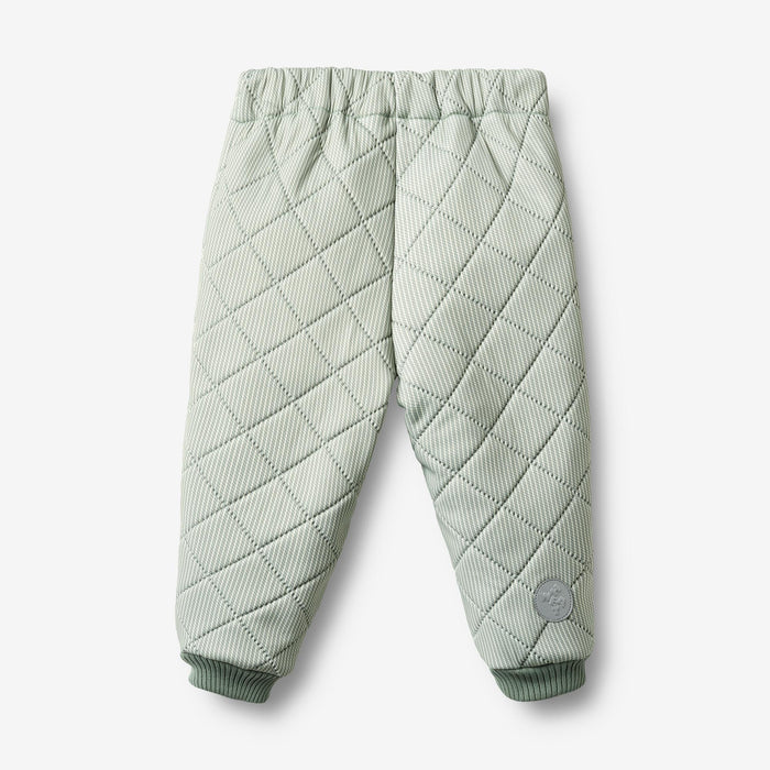 Wheat Outerwear Thermo Pants Alex Trousers 4142 green stripe