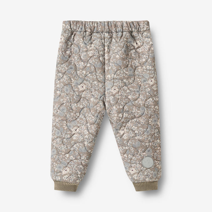 Wheat Outerwear Thermo Pants Alex Trousers 9673 grey stone flowers