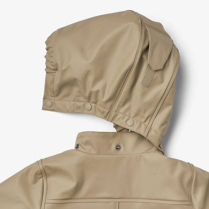 Wheat Outerwear Thermo Rain Coat Aju Jacket 0099 grey stone