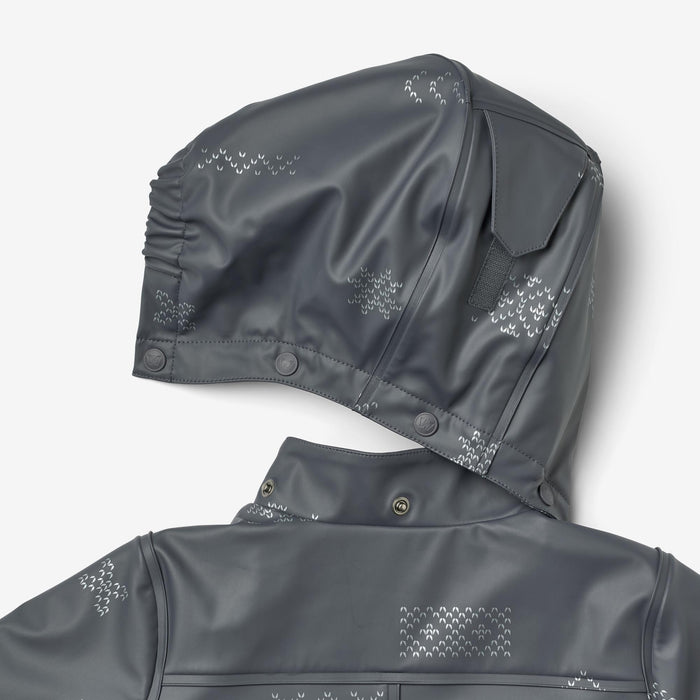 Wheat Outerwear Thermo Rain Coat Aju Jacket 9805 reflective jacquard