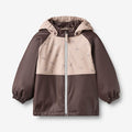 Wheat Outerwear Thermo Rain Jacket Ajojo Jacket 9620 chocolate plum