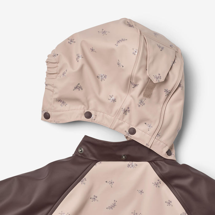 Wheat Outerwear Thermo Rain Jacket Ajojo Jacket 9620 chocolate plum