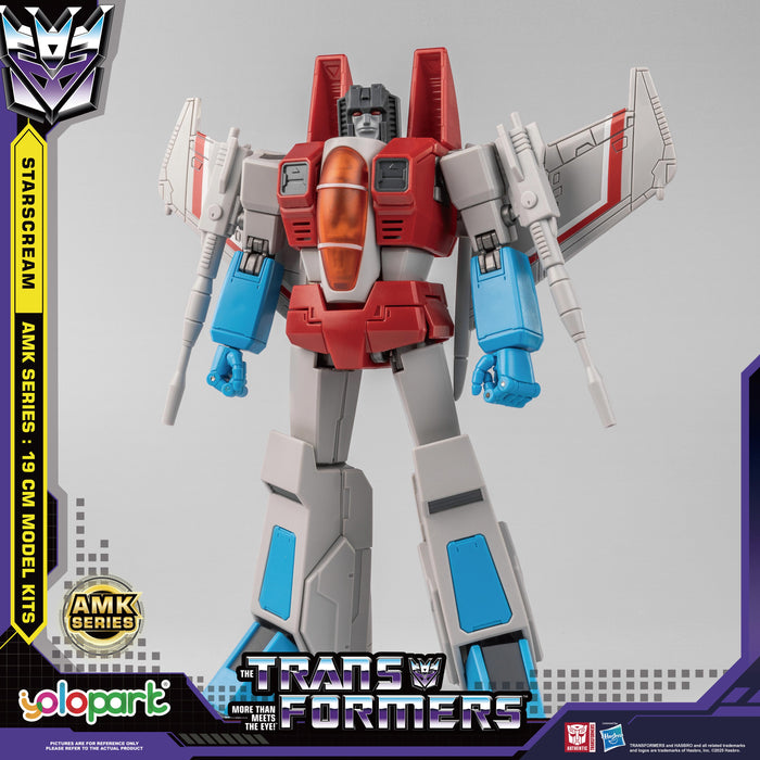 TRANSFORMERS GENERATION ONE: AMK Series 19cm Starscream Model Kit