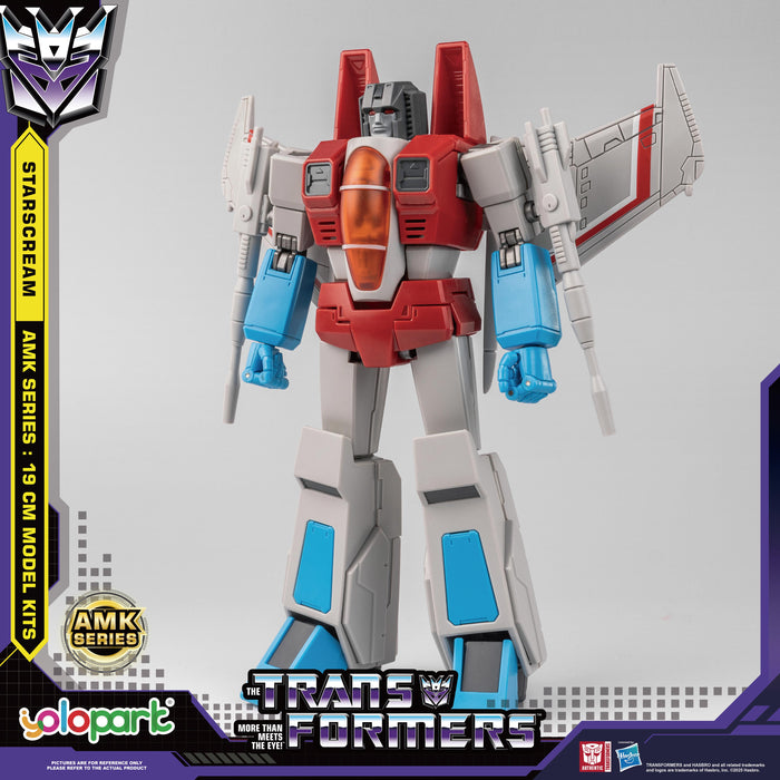 TRANSFORMERS GENERATION ONE: AMK Series 19cm Starscream Model Kit
