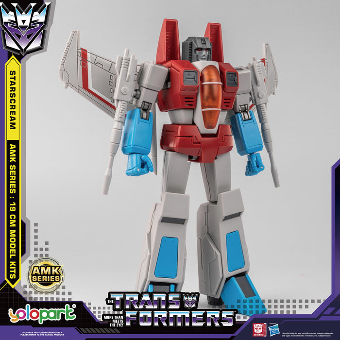 TRANSFORMERS GENERATION ONE: AMK Series 19cm Starscream Model Kit