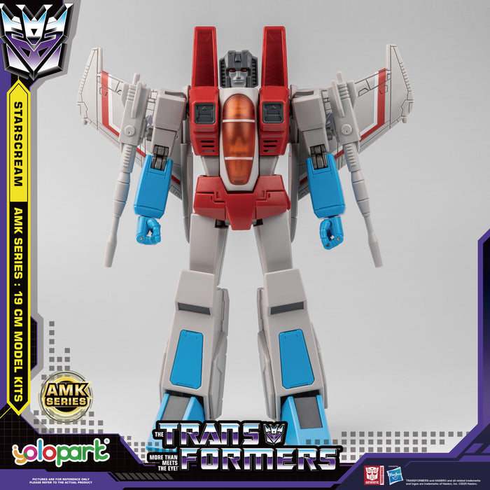 TRANSFORMERS GENERATION ONE: AMK Series 19cm Starscream Model Kit