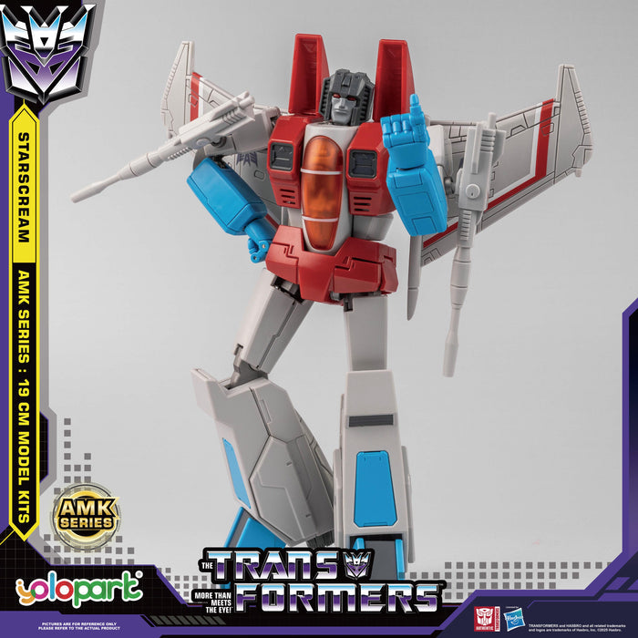 TRANSFORMERS GENERATION ONE: AMK Series 19cm Starscream Model Kit