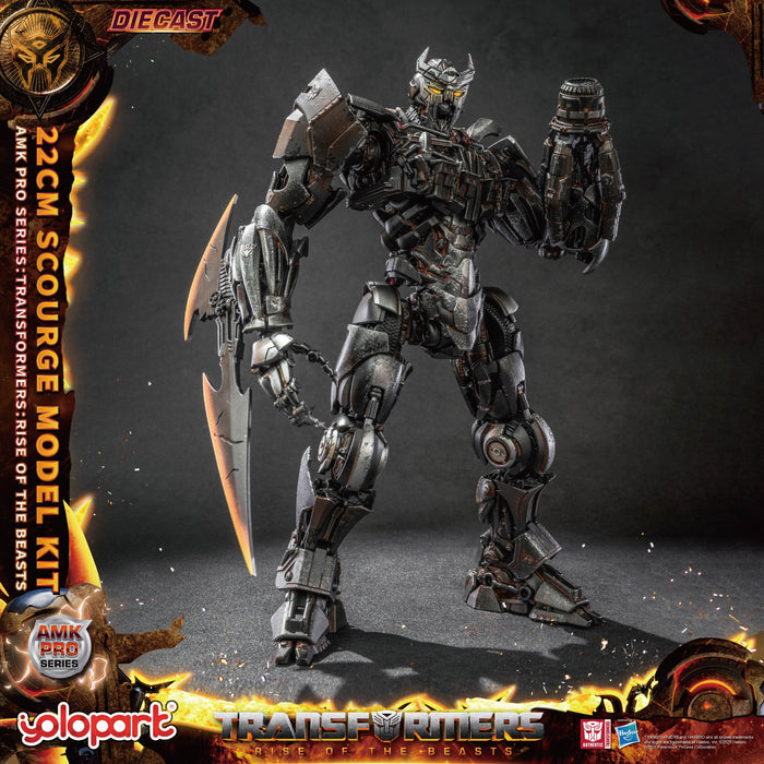 TRANSFORMERS : Rise of the Beasts AMK PRO Series 22cm Scourge Model Kit