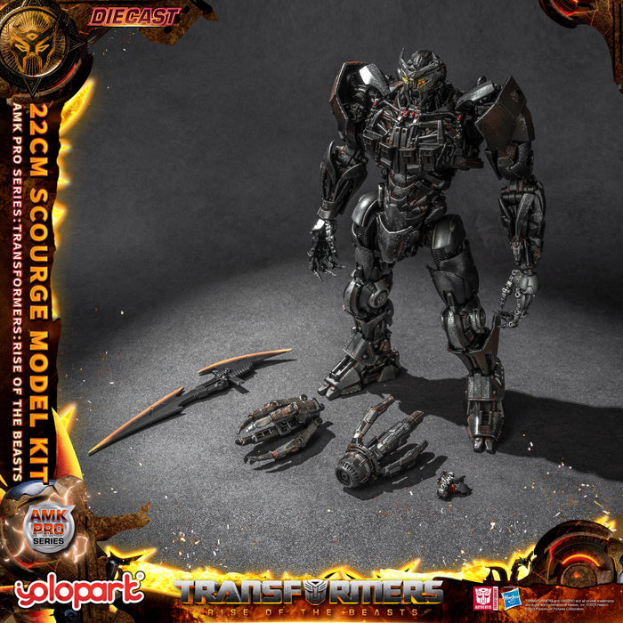 TRANSFORMERS : Rise of the Beasts AMK PRO Series 22cm Scourge Model Kit