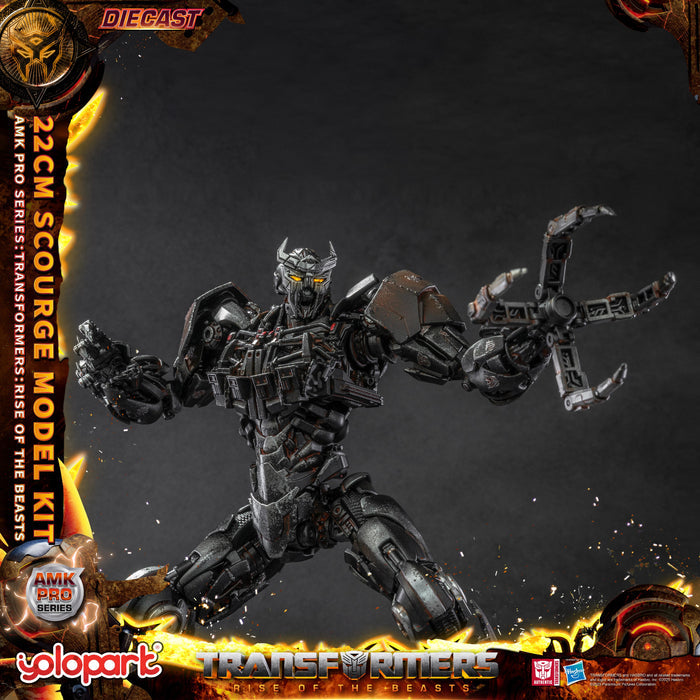 TRANSFORMERS : Rise of the Beasts AMK PRO Series 22cm Scourge Model Kit