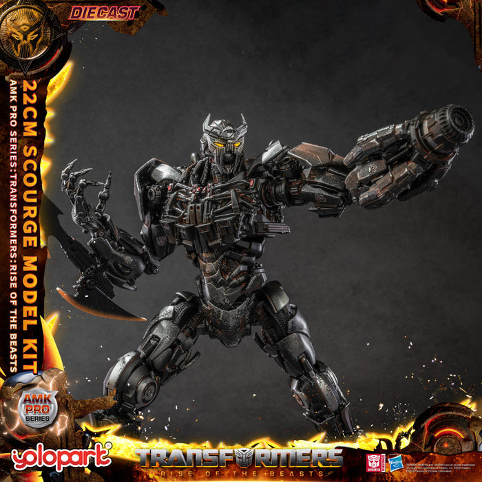TRANSFORMERS : Rise of the Beasts AMK PRO Series 22cm Scourge Model Kit