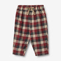 Wheat Main Trousers Lined Arne Trousers 9588 red blue check