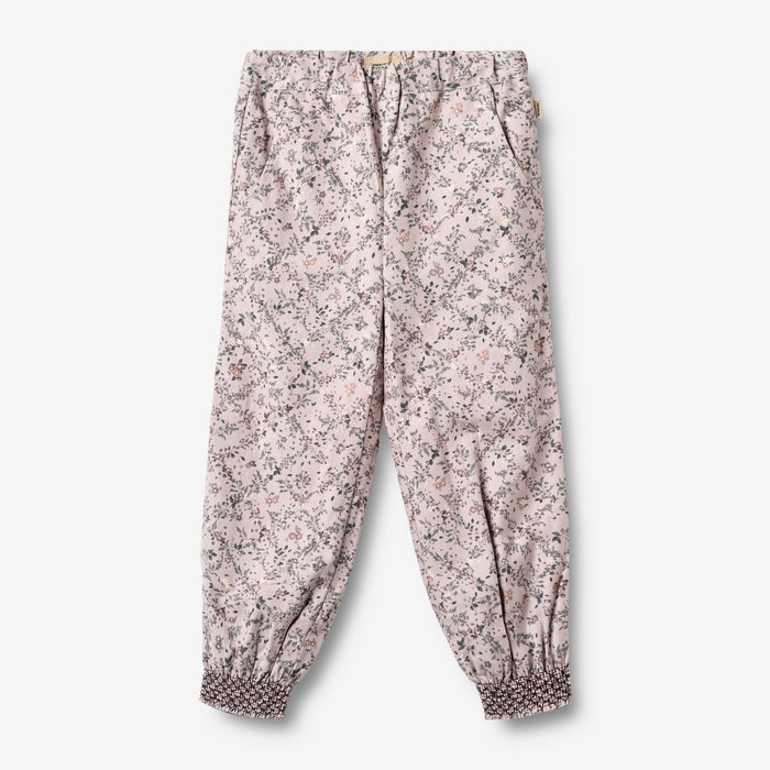 Wheat Main Trousers Lined Sara Trousers 9559 lilac checked flowers
