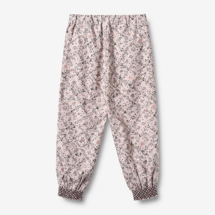 Wheat Main Trousers Lined Sara Trousers 9559 lilac checked flowers