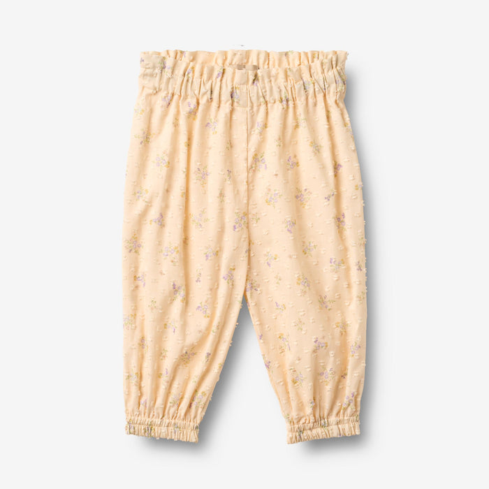 Wheat Main Trousers Polly Trousers 9632 barely apricot flowers