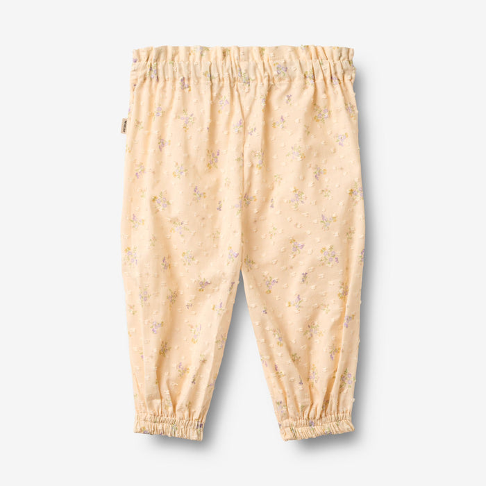 Wheat Main Trousers Polly Trousers 9632 barely apricot flowers