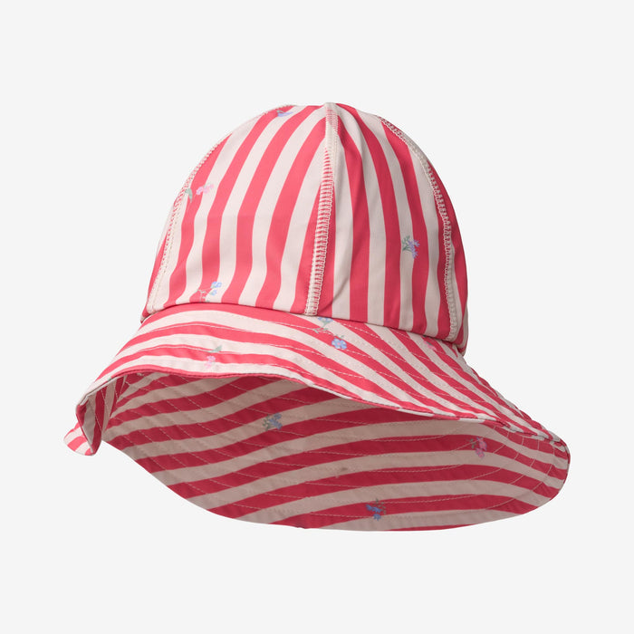Wheat Main UV Sun Hat Bora Accessory 9657 red stripe flowers