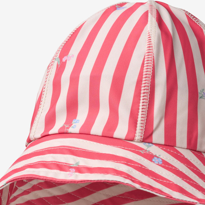 Wheat Main UV Sun Hat Bora Accessory 9657 red stripe flowers