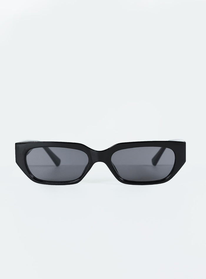 Sunglasses UV 400 Tort print frame Black tinted lenses Moulded nose bridge