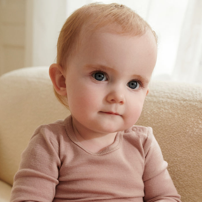 Wheat Wool Wool Body L/S Lucca Body 1135 dry rose