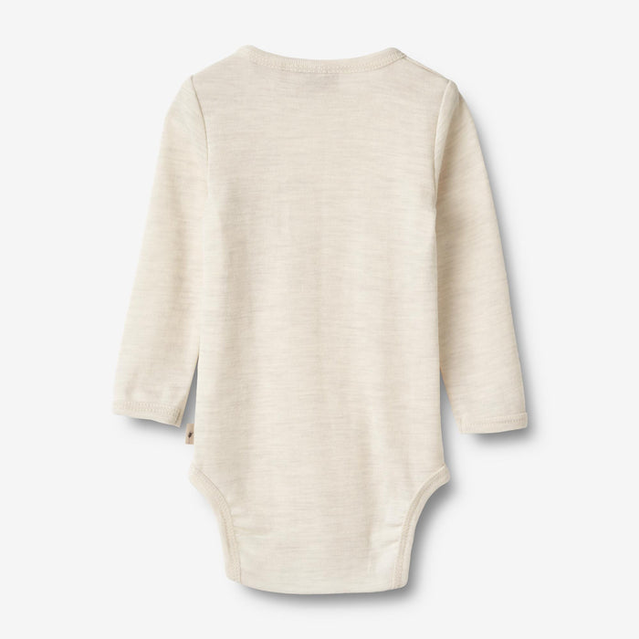 Wheat Wool Wool Body L/S Lucca Body 1141 eggshell melange