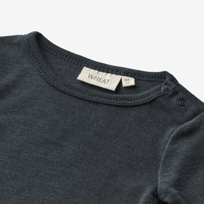 Wheat Wool Wool Body L/S Lucca Body 1432 navy