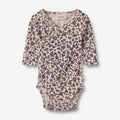 Wheat Wool Wool Body L/S Willow Underwear/Bodies 1114 autumn flowers