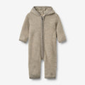 Wheat Outerwear Wool fleece suit Ata Suit 3204 khaki melange