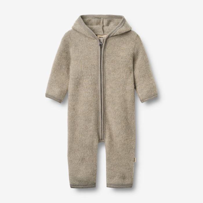 Wheat Outerwear Wool fleece suit Ata Suit 3204 khaki melange