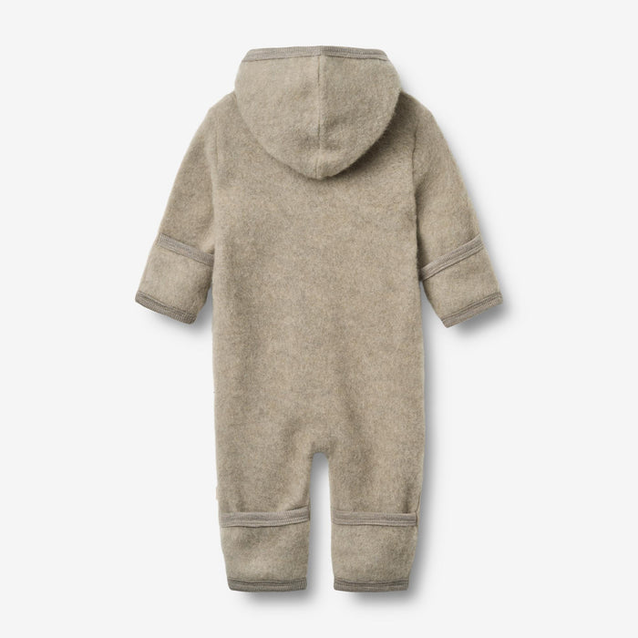 Wheat Outerwear Wool fleece suit Ata Suit 3204 khaki melange