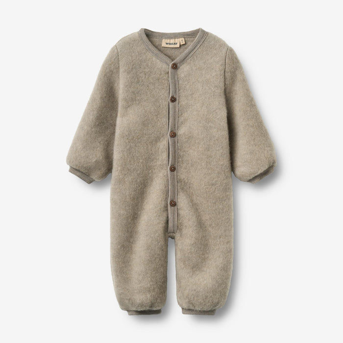 Wheat Outerwear Wool fleece suit Levi Suit 3204 khaki melange