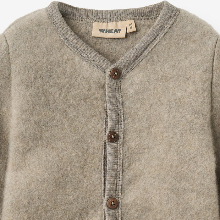 Wheat Outerwear Wool fleece suit Levi Suit 3204 khaki melange