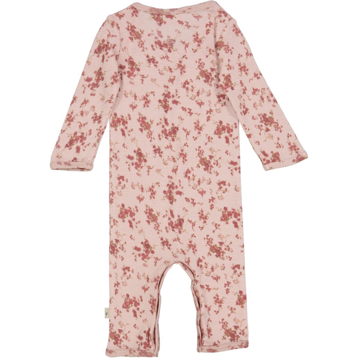 Wheat Wool Wool Jumpsuit Gatherings Jumpsuit 2475 rose flowers