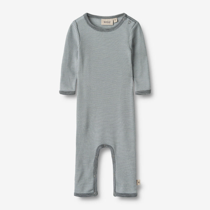 Wheat SMU Wool Jumpsuit L/S Haven Jumpsuit 1522 cloudy sky stripe