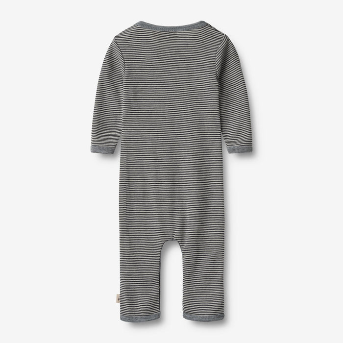 Wheat SMU Wool Jumpsuit L/S Haven Jumpsuit 1433 navy stripe