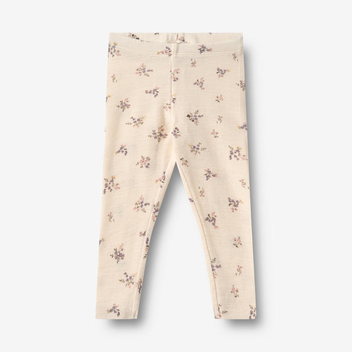 Wheat Main Wool Leggings Agi Legging 3130 eggshell flowers