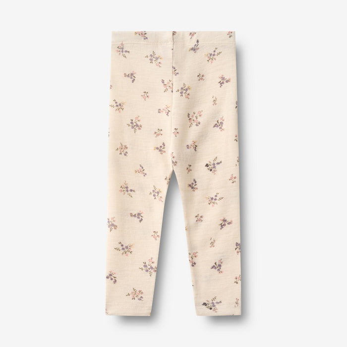 Wheat Main Wool Leggings Agi Legging 3130 eggshell flowers