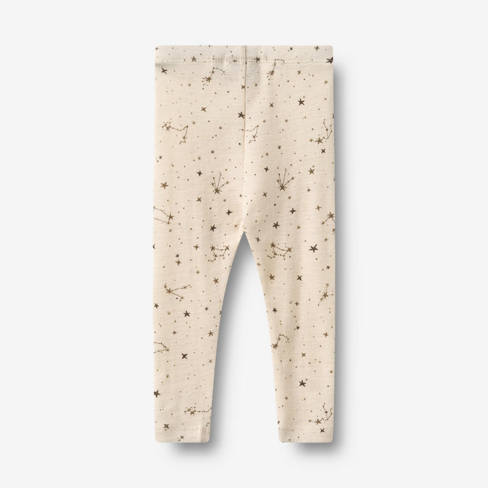 Wheat Main Wool Leggings Agi Legging 9732 eggshell stars