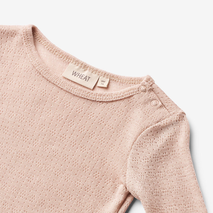 Wheat Wool Wool Silk Body L/S Liea Underwear/Bodies 1356 pale lilac