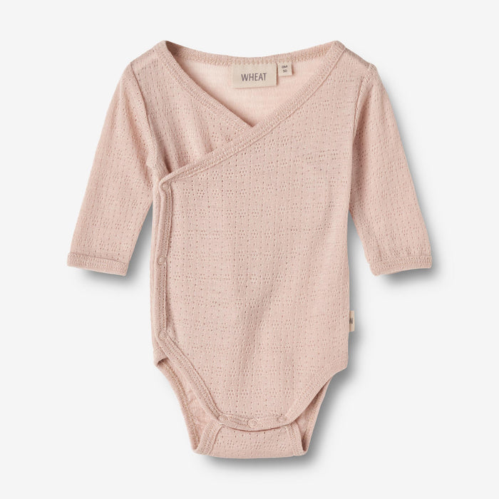 Wheat Wool Wool Silk Body L/S Willow Underwear/Bodies 1356 pale lilac
