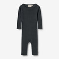 Wheat Wool Wool Silk Jumpsuit Frankie Jumpsuit 1432 navy