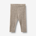 Wheat Main Wool silk leggings Agi Legging 3204 khaki melange