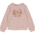Wheat Main Wool Sweatshirt Hedgehog Embroidery Sweatshirt 2487 rose powder
