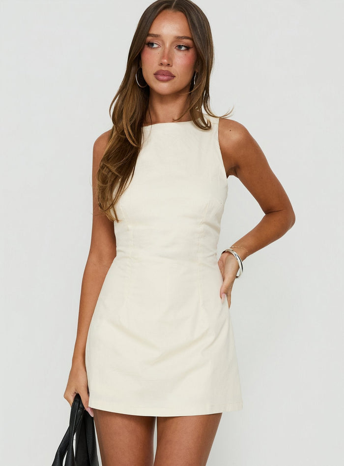 Yumiko Playsuit Cream