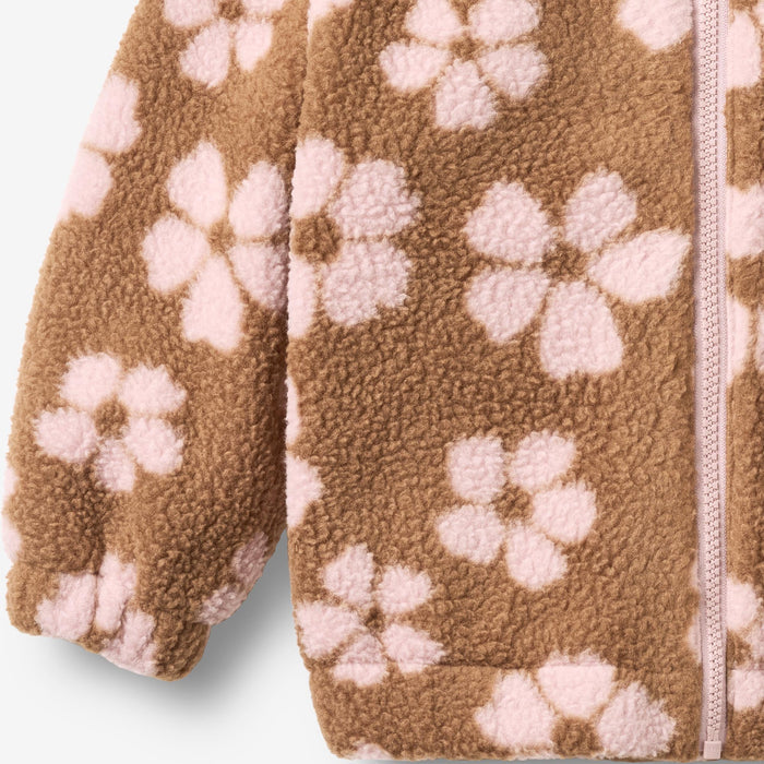 Wheat Outerwear Zip Fleece Milla Sweatshirt 9788 warm hazel flowers